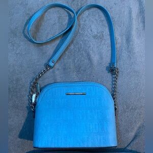 Steve Madden baby blue crossbody bag